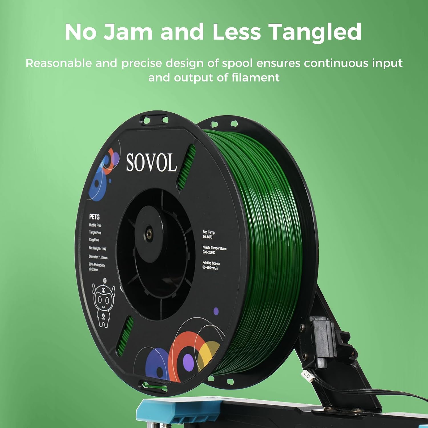 sovol-green-petg-3d-drucker-filament-1-kg-1-75-mm image 5