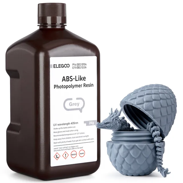 elegoo-abs-hnliches-harz-grau-2-kg-f-r-lcd-3d-drucker image 1