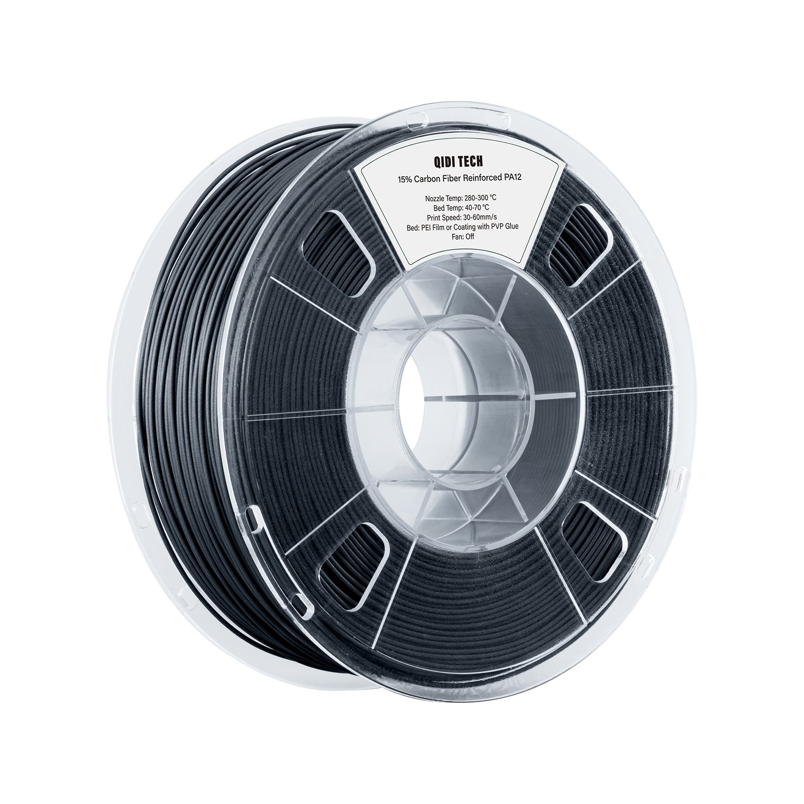 qidi-tech-pa12-cf-filament-carbonfaser-verst-rktes-nylon-filament image 1