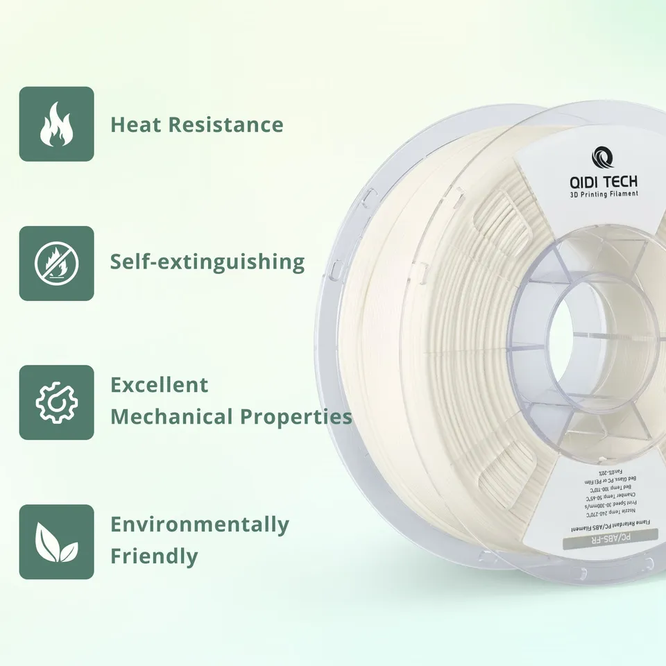qidi-tech-pc-abs-fr-filament-flammhemmendes-3d-drucker-filament image 1