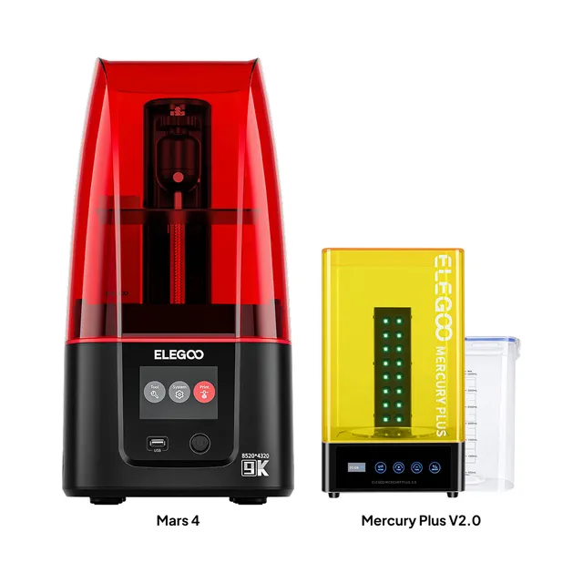 elegoo-mars-4-9k-msla-harz-3d-drucker-mit-mercury-plus-v2-0-bundle image 1
