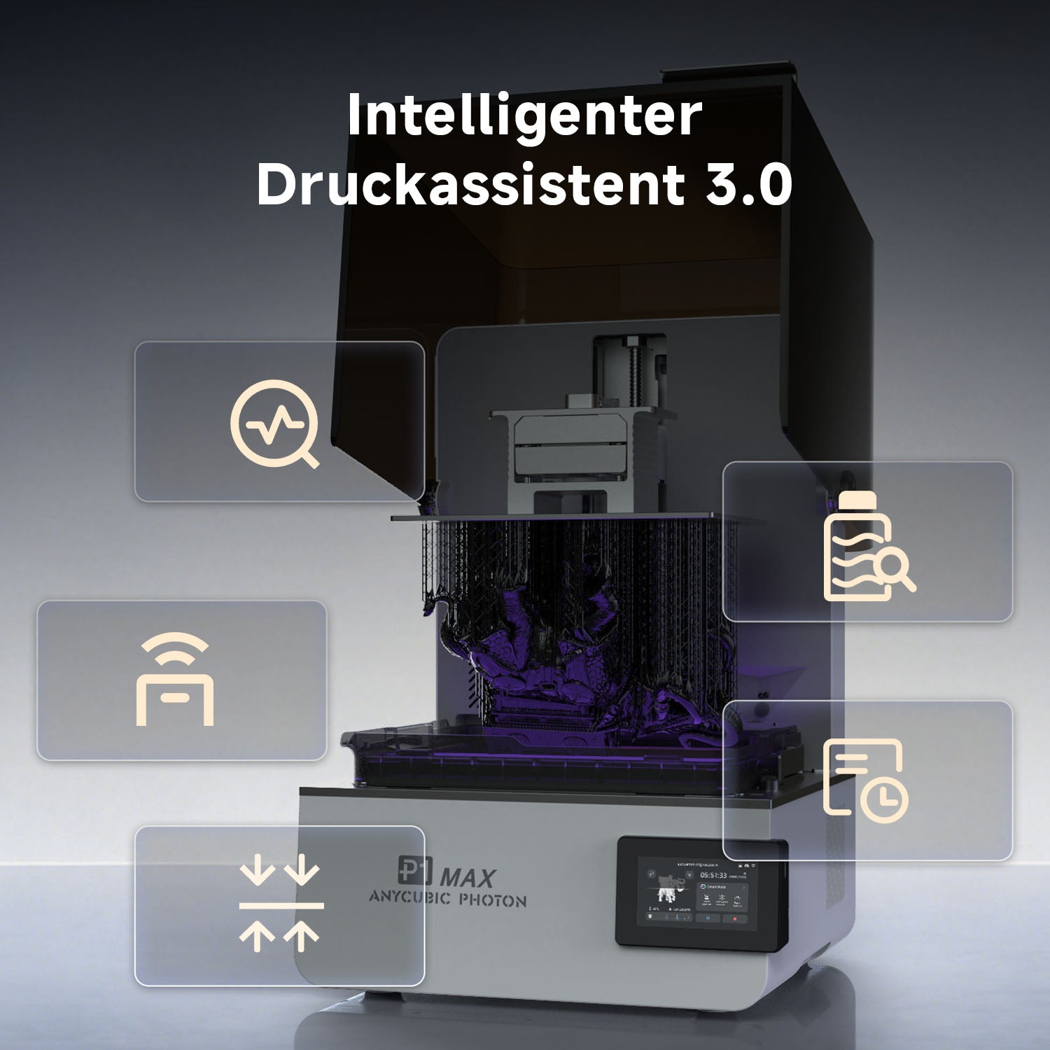 anycubic-photon-p1-max-harz-3d-drucker-inkl-maschine-und-resin-new-arrival image 7