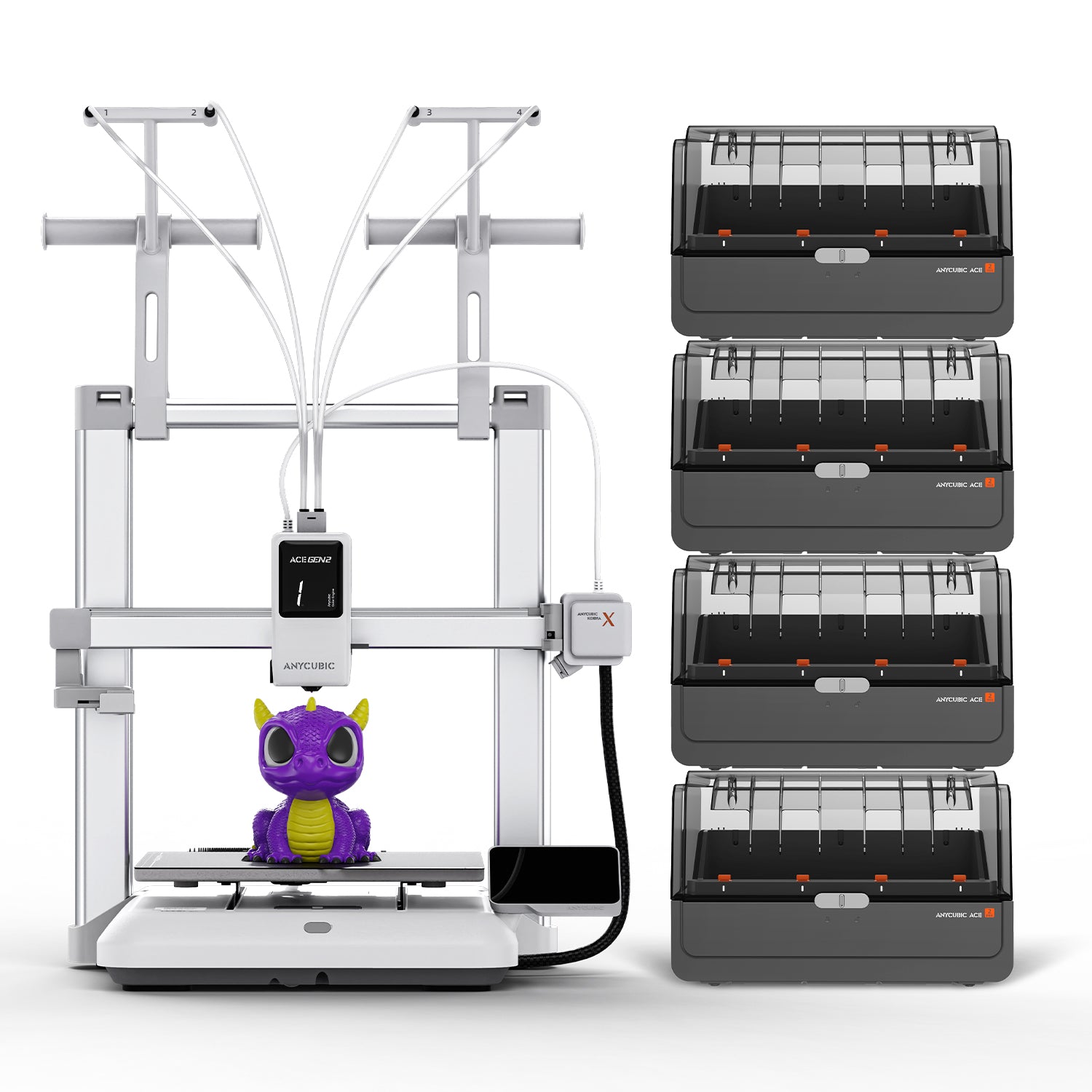 anycubic-kobra-x-fdm-3d-drucker-neuheit-inkl-maschine-und-filament image 6