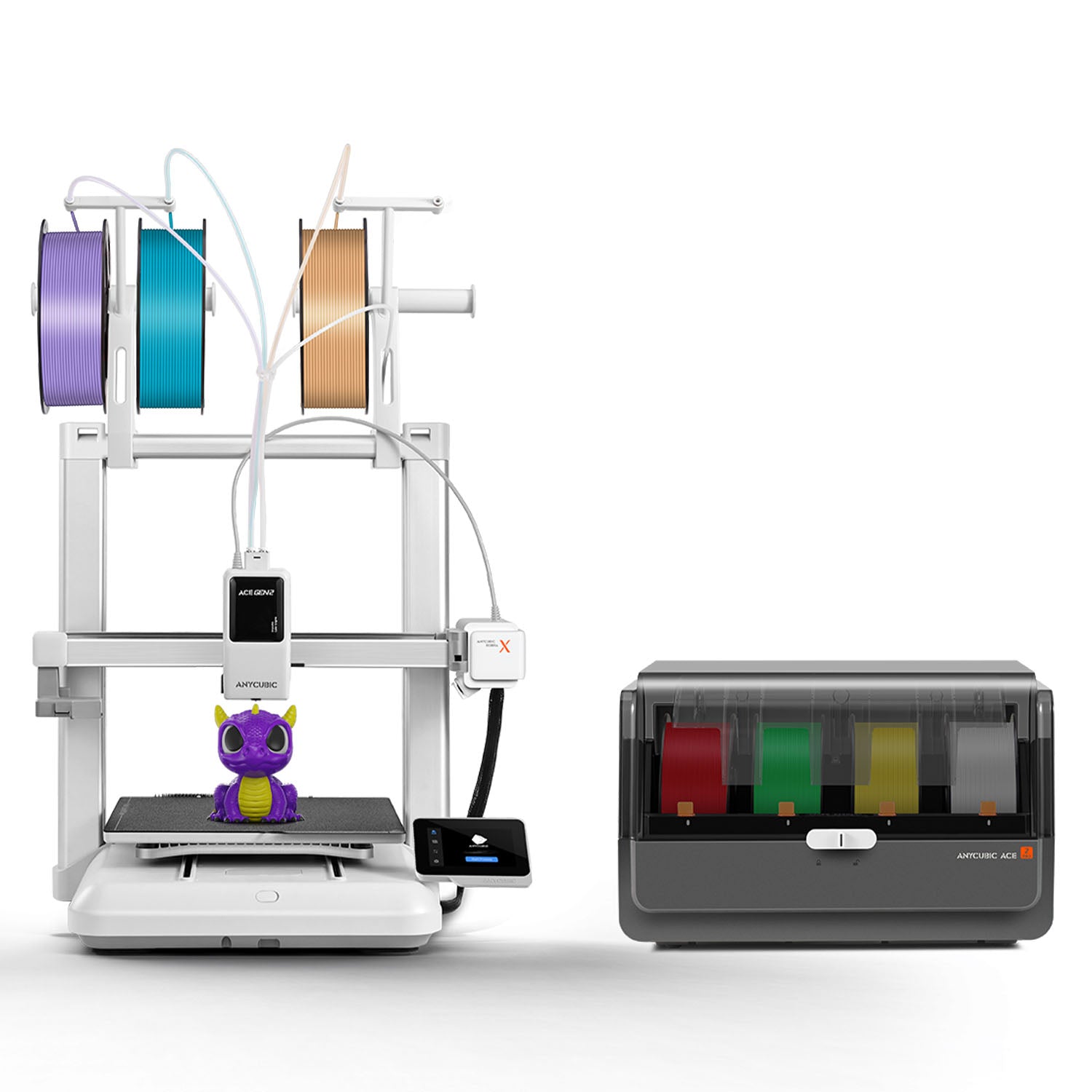 anycubic-kobra-x-combo-fdm-3d-drucker-mit-mehrfarbendruck-inkl-filament image 6