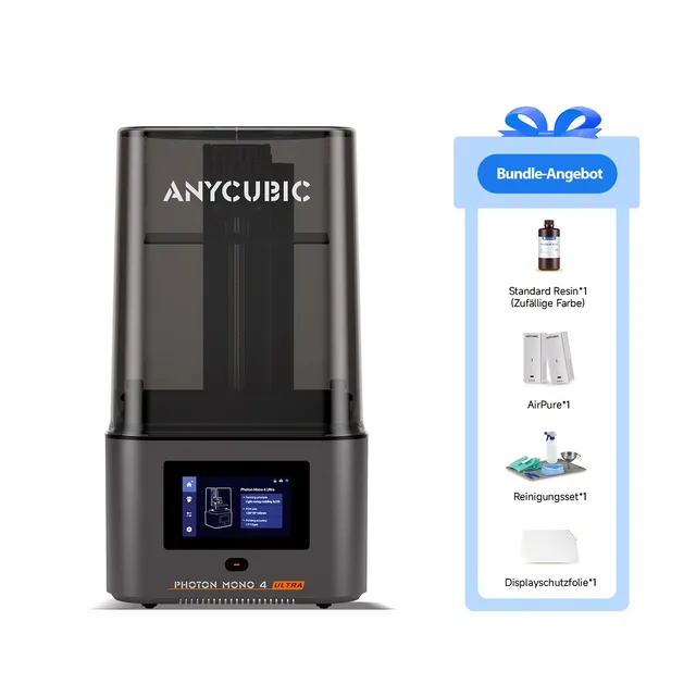 anycubic-photon-mono-4-ultra-erweitertes-starter-bundle-harz-3d-drucker-set image 1