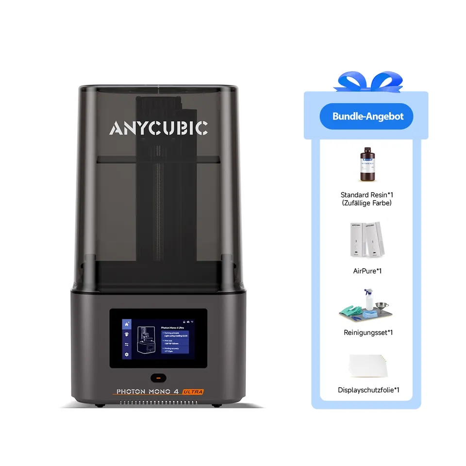 anycubic-photon-mono-4-ultra-erweitertes-starter-bundle-harz-3d-drucker-set image 1