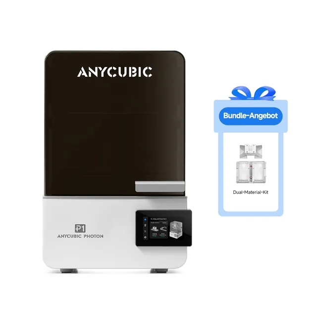 anycubic-photon-p1-dual-material-druckkit-bundle-3d-drucker-set image 1