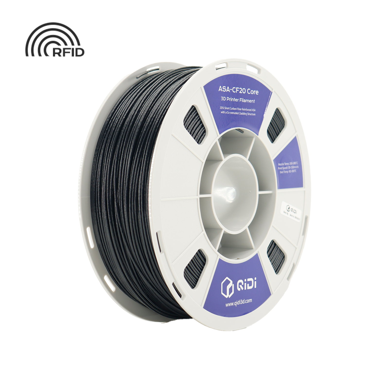 qidi-tech-asa-cf20-core-filament-asa-carbonfaser-f-r-extreme-au-enanwendungen image 1