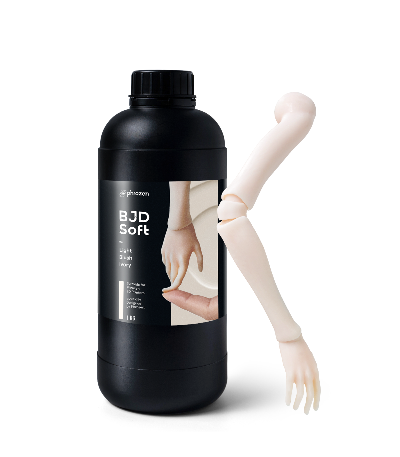 phrozen-bjd-soft-resin-light-blush-ivory-flexibles-standard-resin image 1