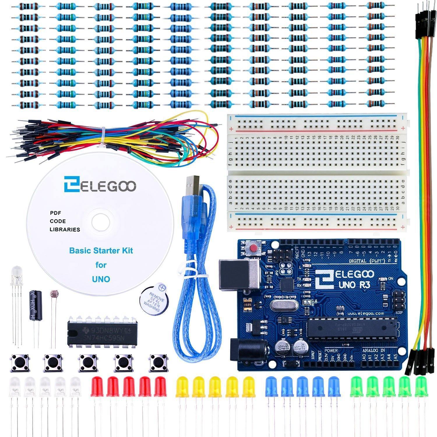 elegoo-uno-basic-starter-kit-arduino-elektronik-lernset image 1