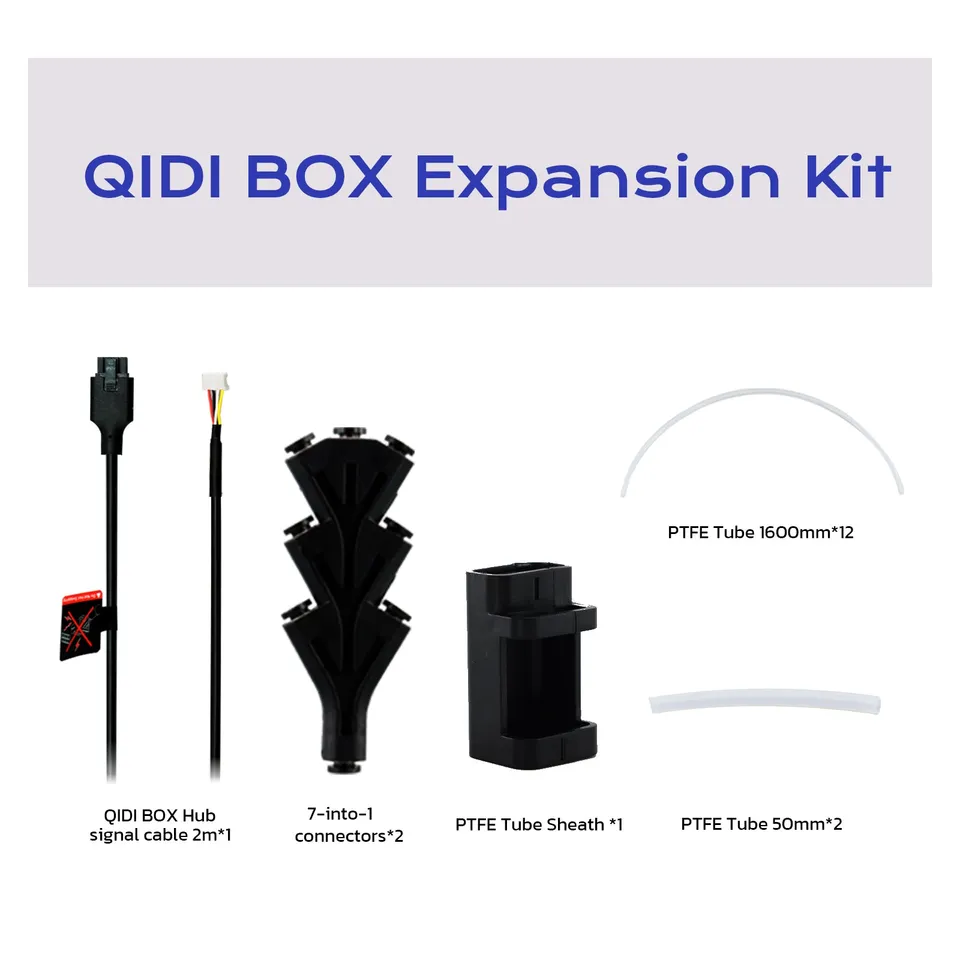 qidi-tech-qidi-box-erweiterungskit-16-farben-ptfe-set image 1
