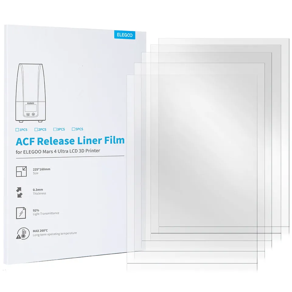 elegoo-acf-folie-f-r-mars-4-ultra-5-st-ck-225x160mm-0-3mm image 1