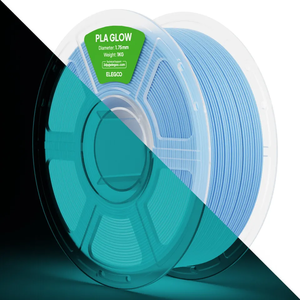 elegoo-pla-glow-filament-1-75-mm-1-kg-leuchtet-im-dunkeln image 1