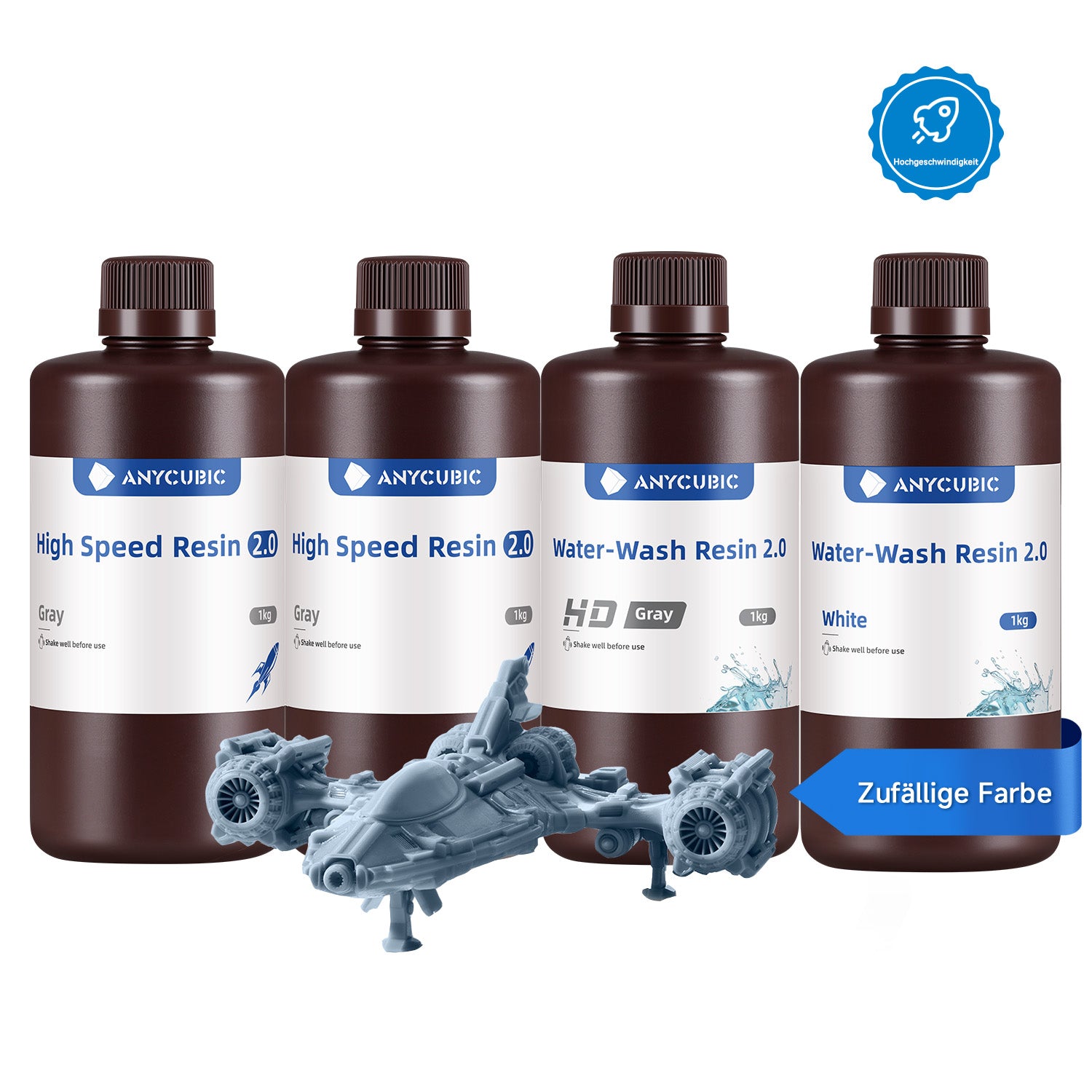 anycubic-hyper-speed-resin-bundle-4kg-water-wash-high-speed image 1