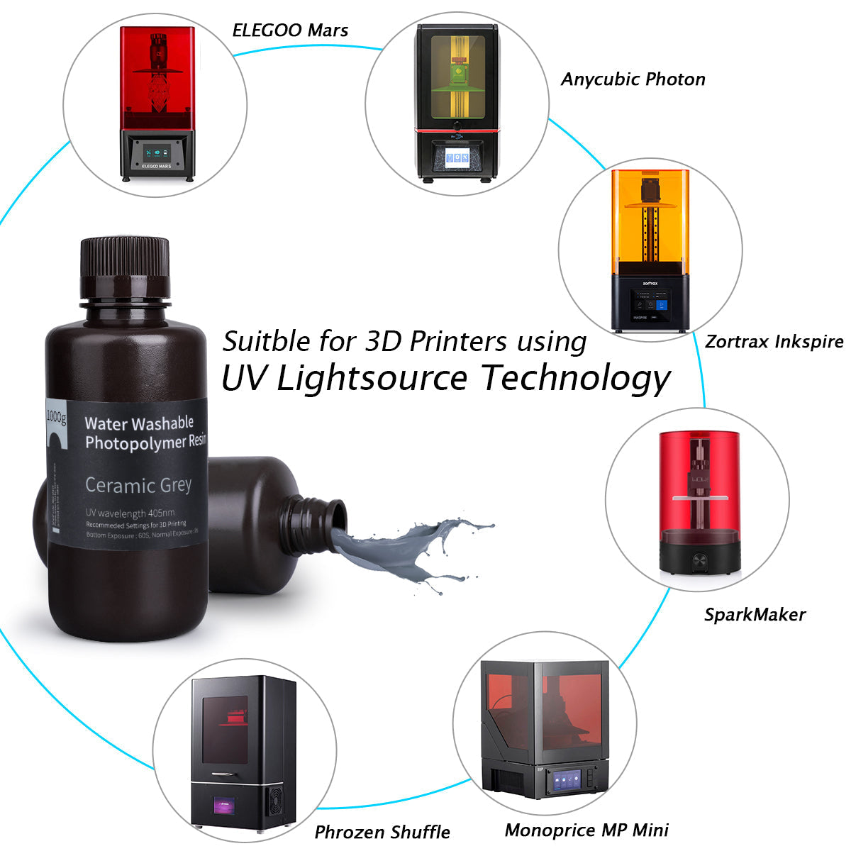 elegoo-wasserabwaschbares-harz-uv-resin-f-r-lcd-3d-drucker image 2