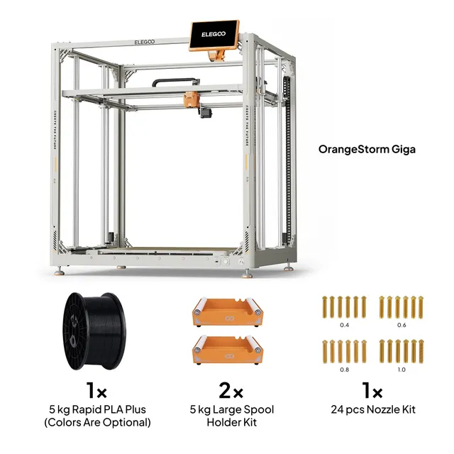 elegoo-orangestorm-giga-fdm-3d-drucker-800x800x1000-mm-bundle image 1