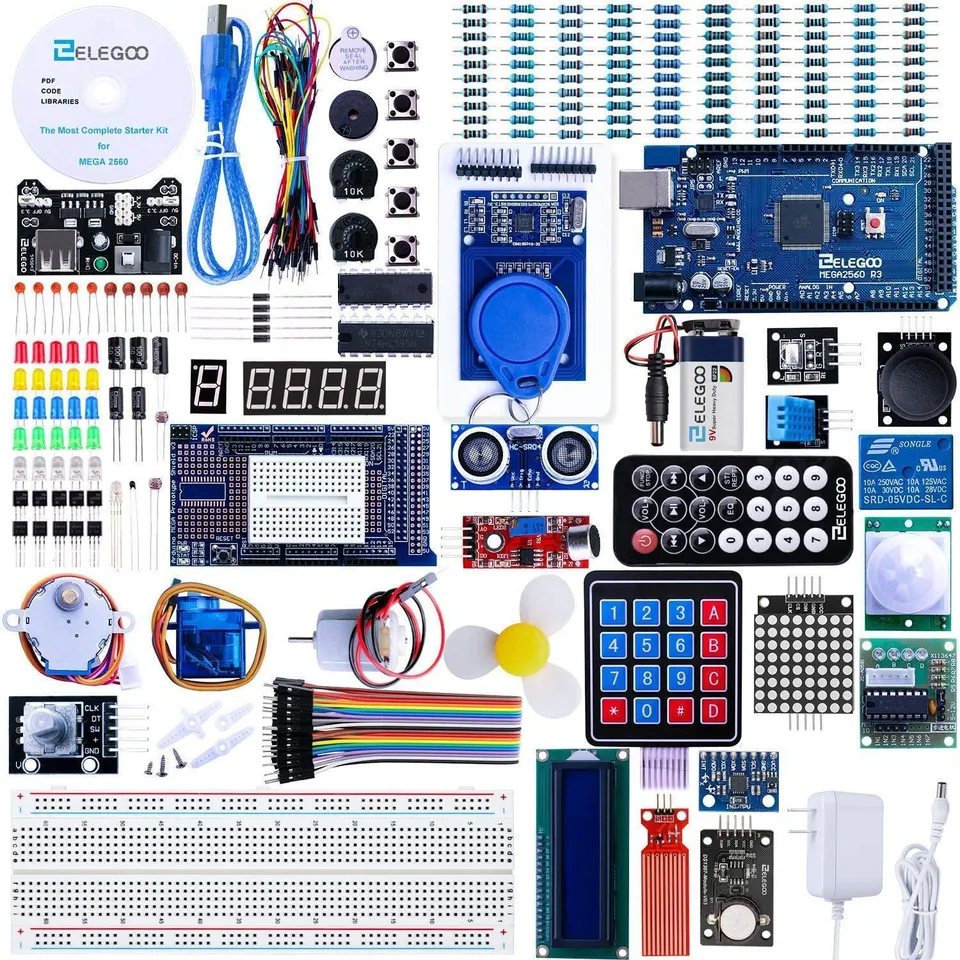 elegoo-mega-2560-complete-starter-kit-mit-200-teilen image 1