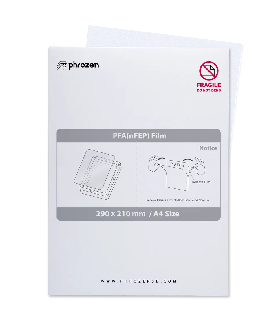 phrozen-pfa-nfep-folie-a4-210x290-mm-vat-folie image 1