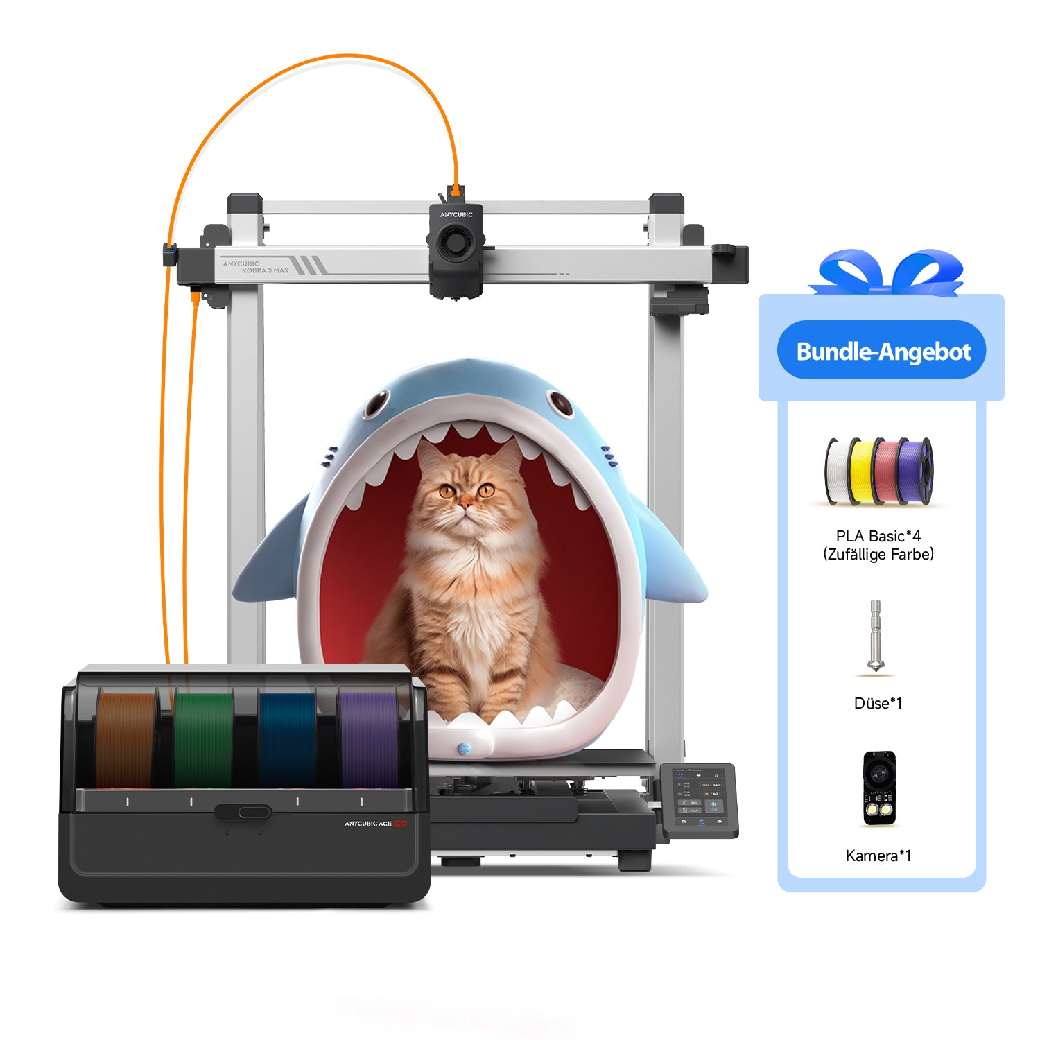 anycubic-kobra-3-max-combo-fdm-3d-drucker-pla-basic-4-farben-bundle image 2