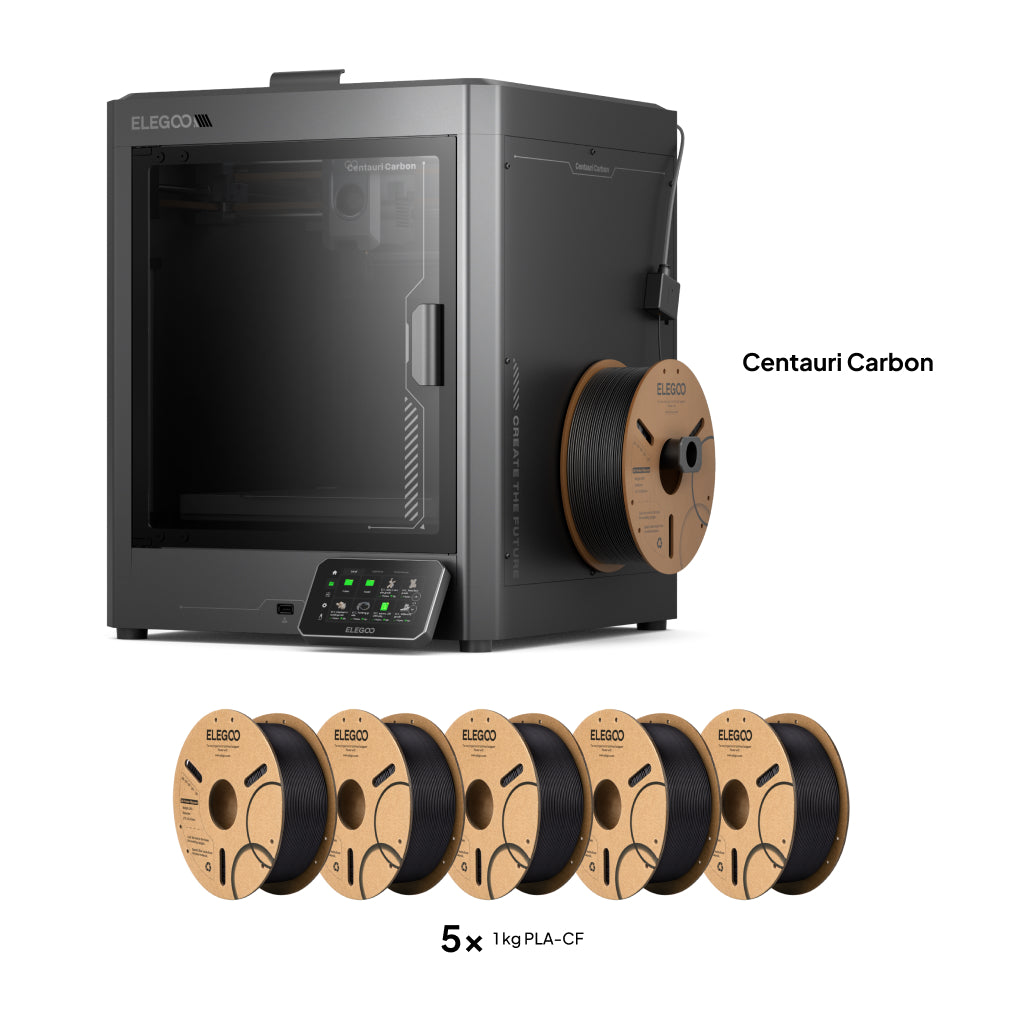 elegoo-centauri-carbon-fdm-3d-drucker-5-kg-pla-cf-bundle image 1
