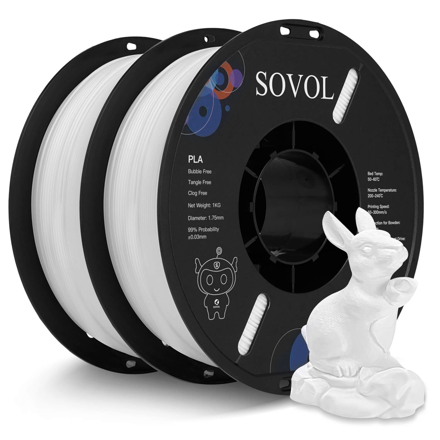 sovol-pla-3d-filament-2kg-2x-1kg-1-75-mm image 8
