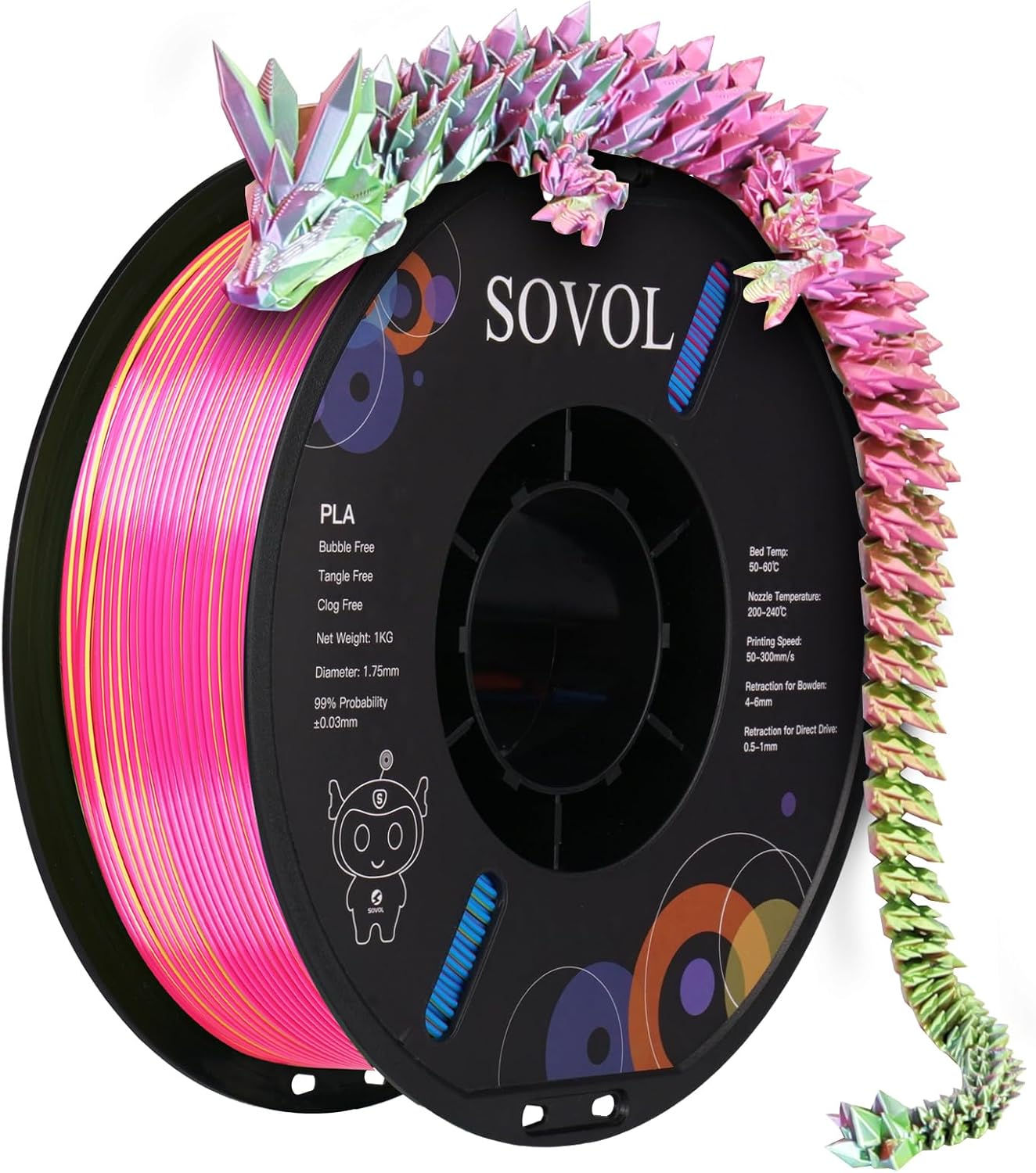 sovol-pla-silk-3d-filament-1-kg-1-75-mm-seidenglanz image 1