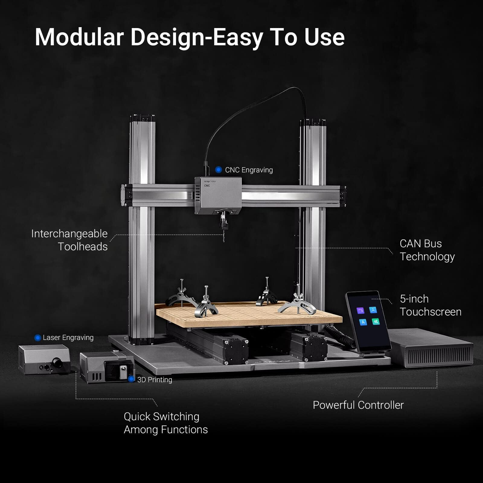 snapmaker-2-0-a350t-3-in-1-fdm-3d-drucker-mit-laser-und-cnc image 7