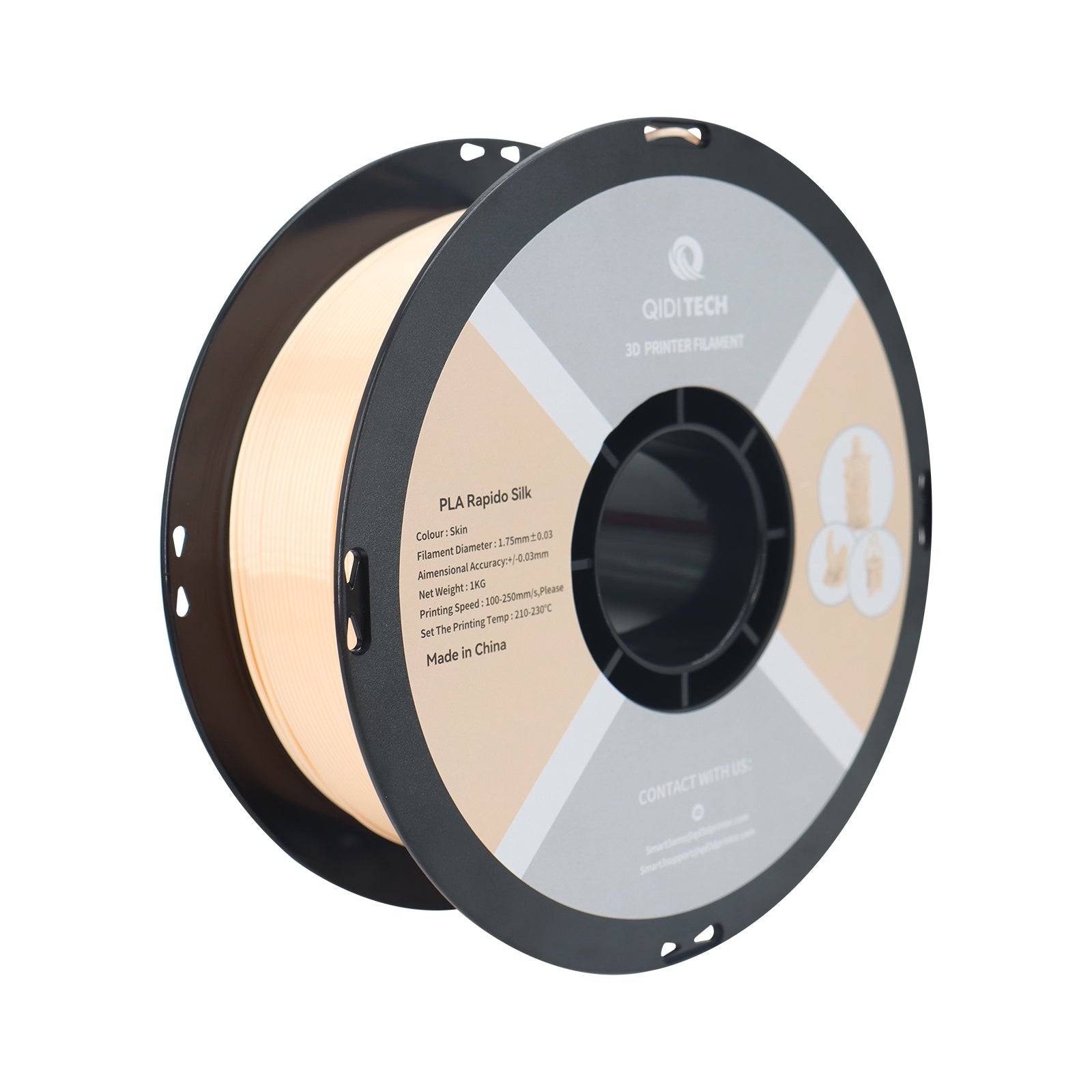 qidi-tech-pla-silk-filament-1-75-mm-seidenmatt-metallic-f-r-fdm-3d-drucker image 6