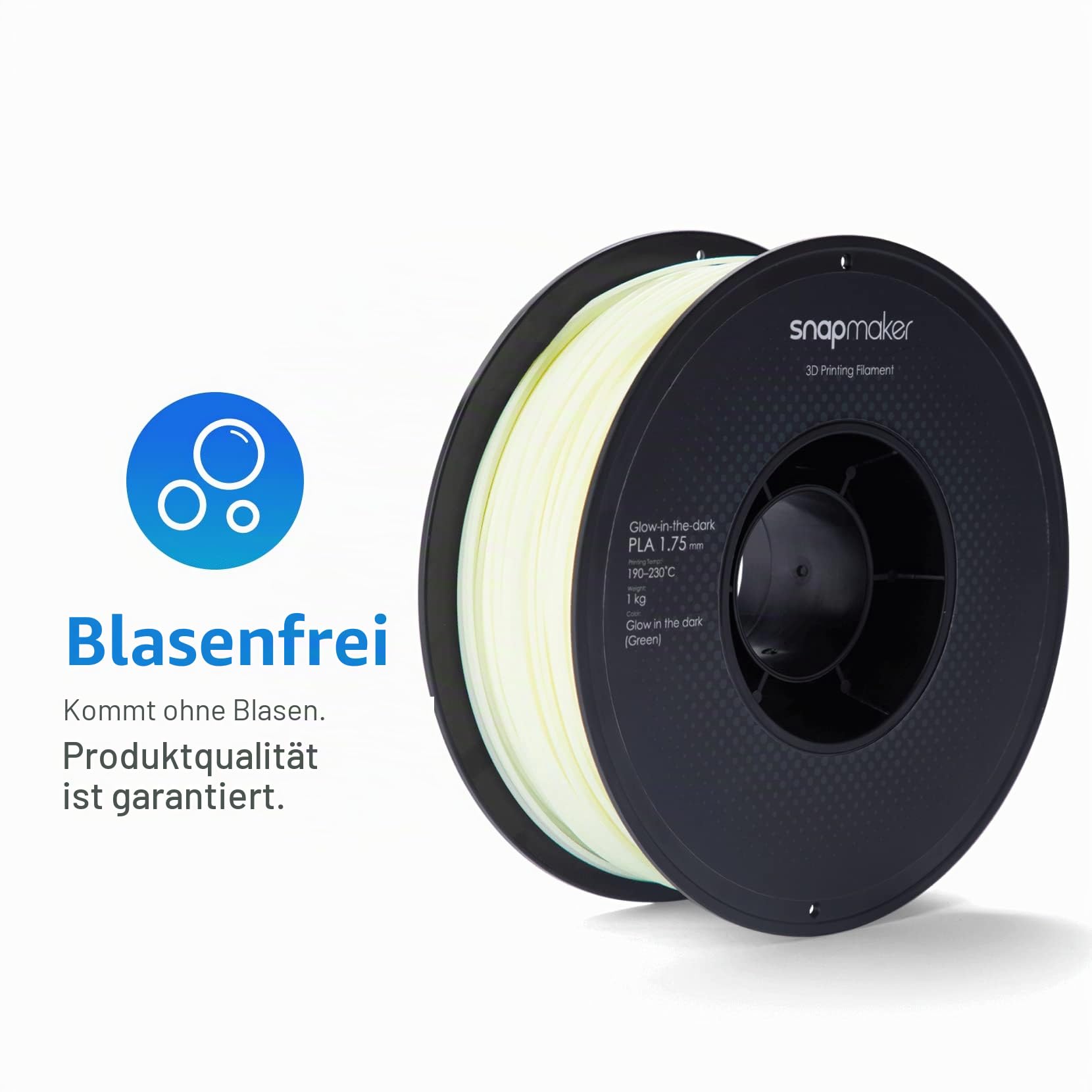 snapmaker-pla-filament-glow-in-the-dark-1-75-mm-1-kg image 2