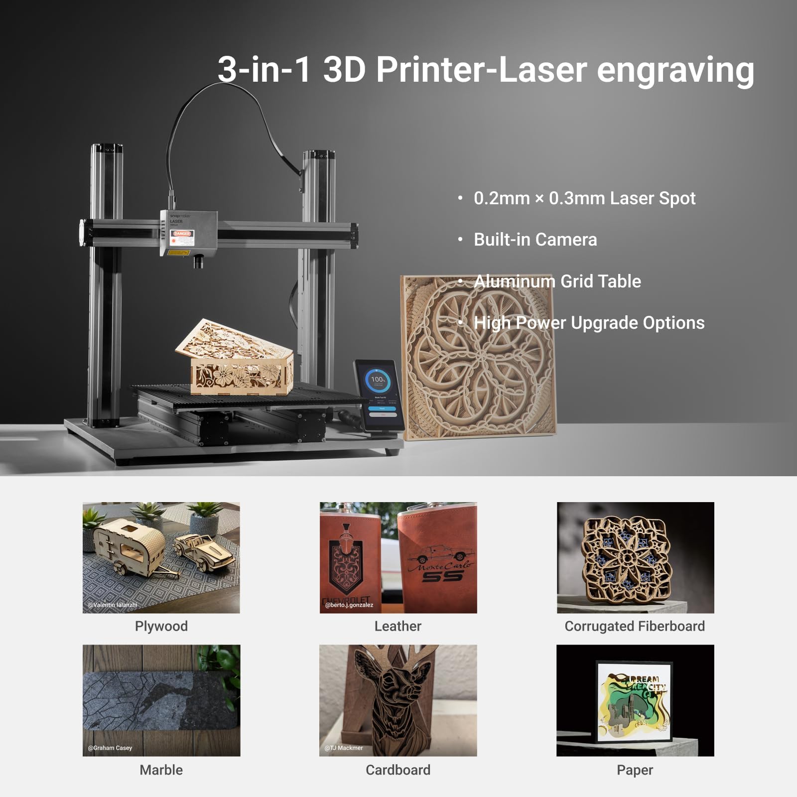 snapmaker-2-0-a350t-3-in-1-fdm-3d-drucker-mit-laser-und-cnc image 5