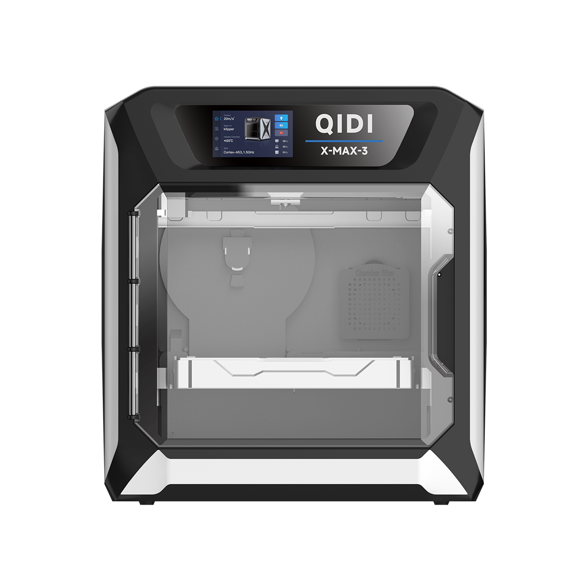 qidi-tech-x-max-3-fdm-3d-drucker-gro-format-mit-aktiv-beheizter-kammer-65-c image 1
