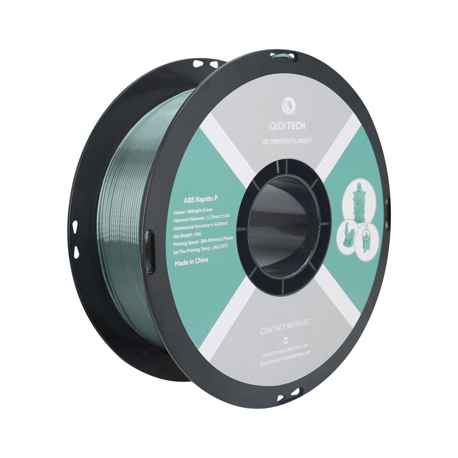 qidi-tech-abs-rapido-metal-filament image 3