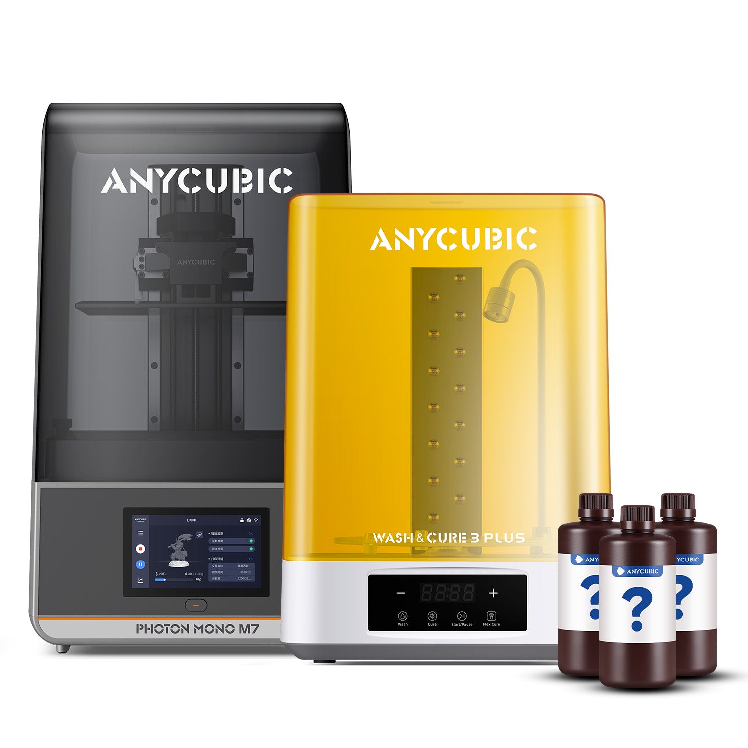anycubic-photon-mono-m7-starter-bundle-harz-3d-drucker-set image 5