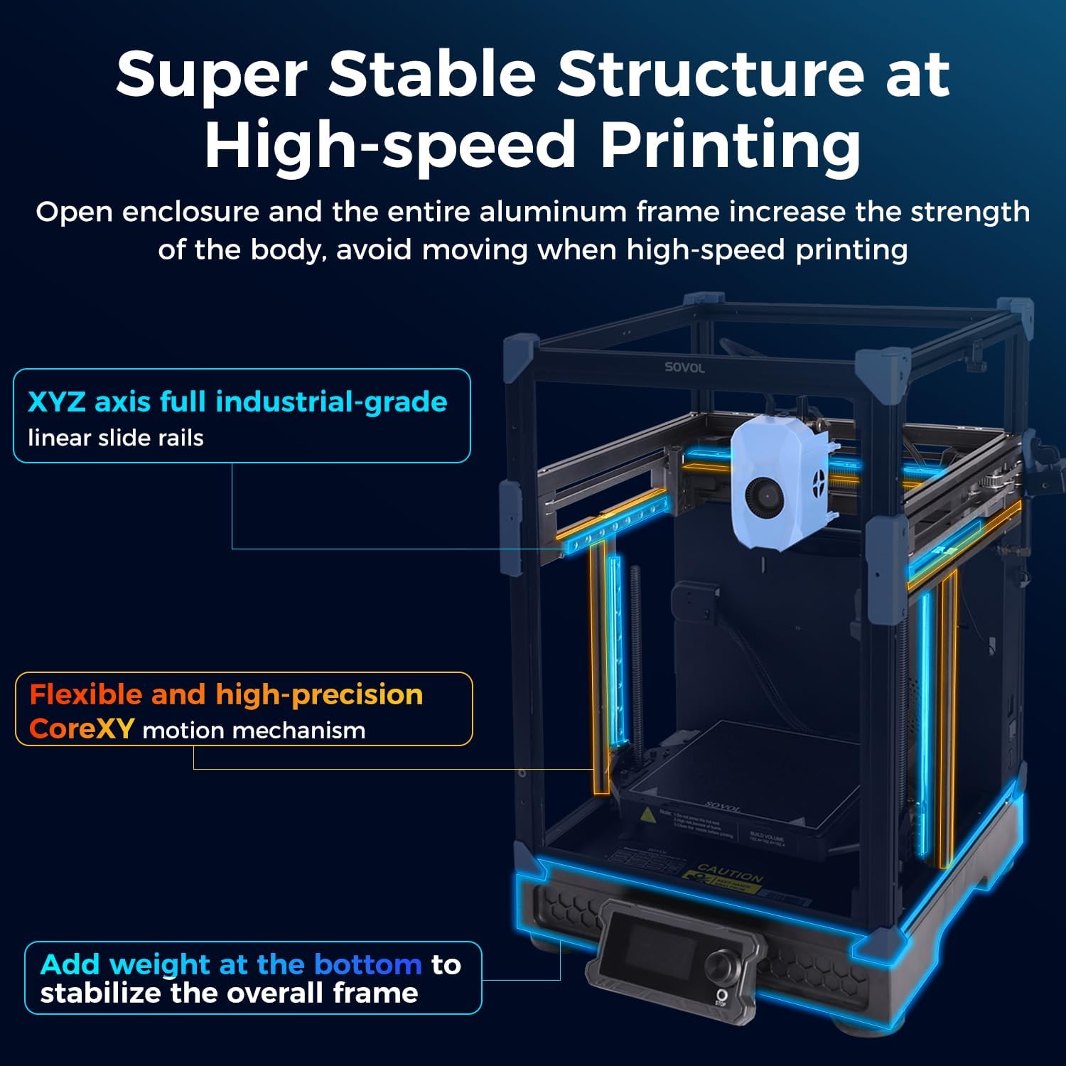 sovol-zero-3d-drucker-corexy-152-mm-350-c image 6
