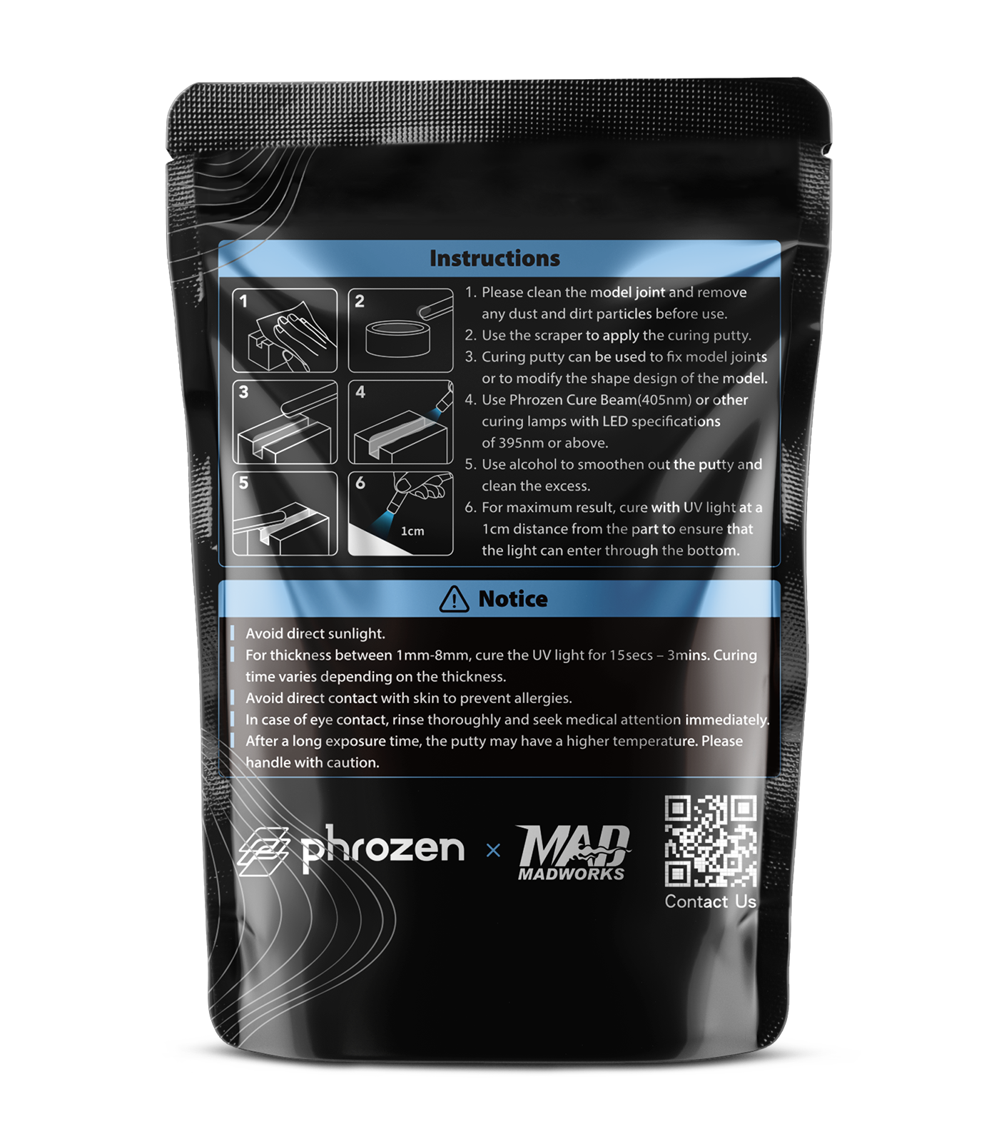 phrozen-light-curing-putty-uv-modellier-spachtelmasse image 8