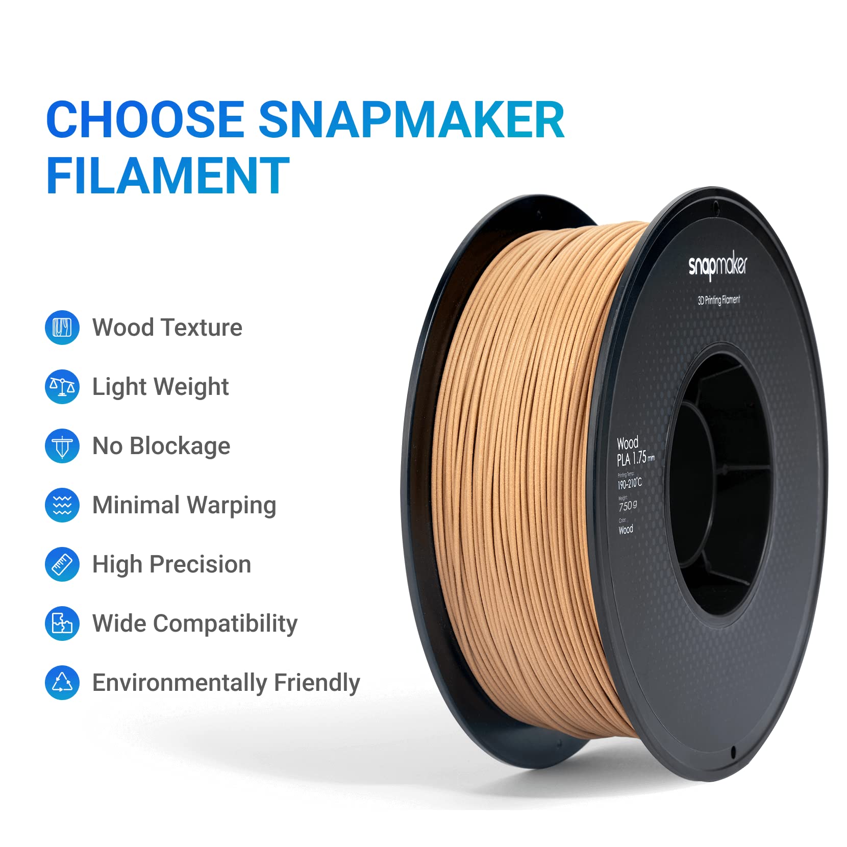 snapmaker-3d-filament-wood-holz-filament-1-75-mm image 5