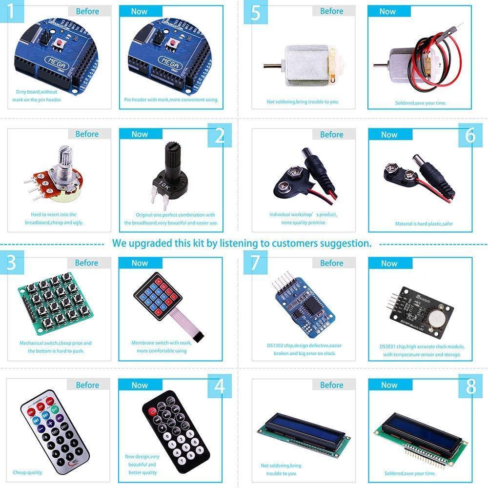 elegoo-mega-2560-complete-starter-kit-mit-200-teilen image 6