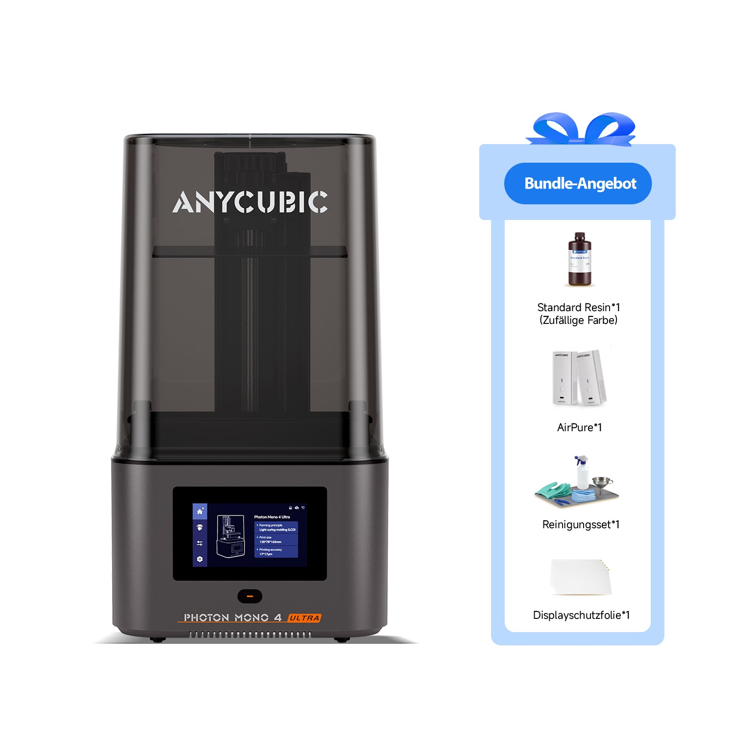 anycubic-photon-mono-4-ultra-erweitertes-starter-bundle-harz-3d-drucker-set image 1