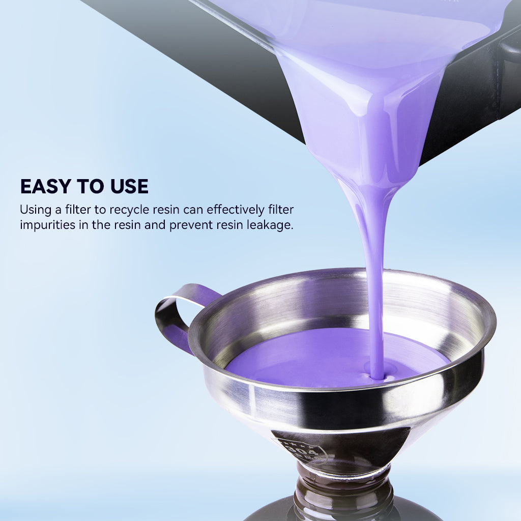 elegoo-3d-edelstahltrichter-mit-siebfilter-f-r-resin-3d-druck image 2