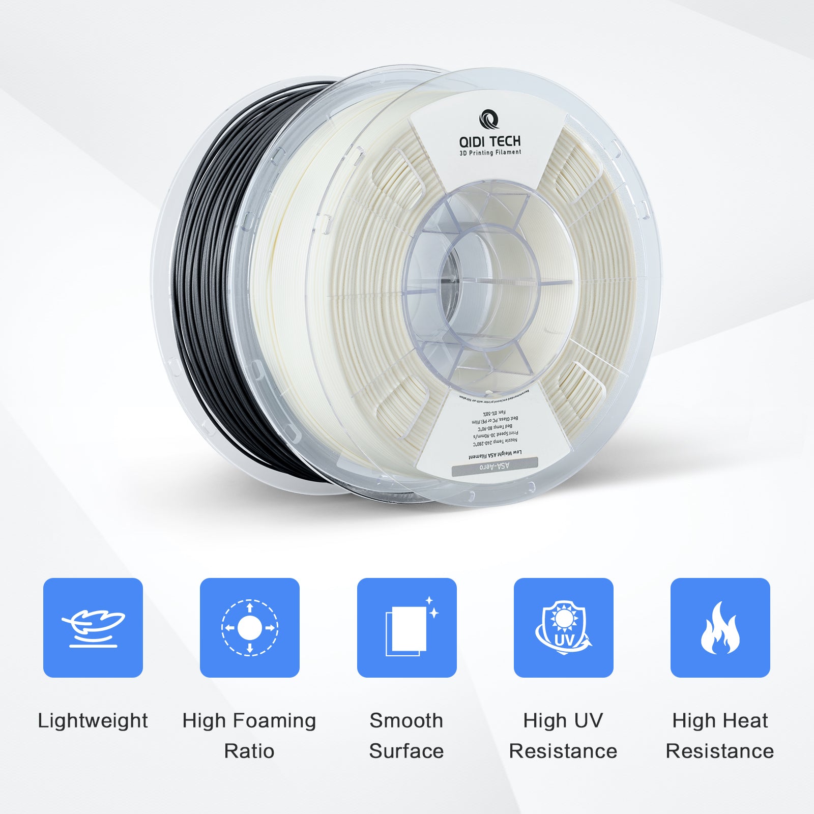 qidi-tech-asa-aero-filament-leichtes-sch-um-filament-f-r-modelle image 1