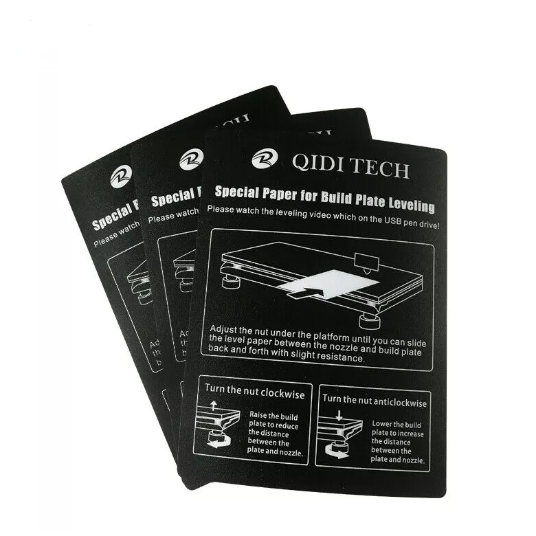 qidi-tech-nivellierpapiere-f-r-3d-drucker-3-st-ck image 1