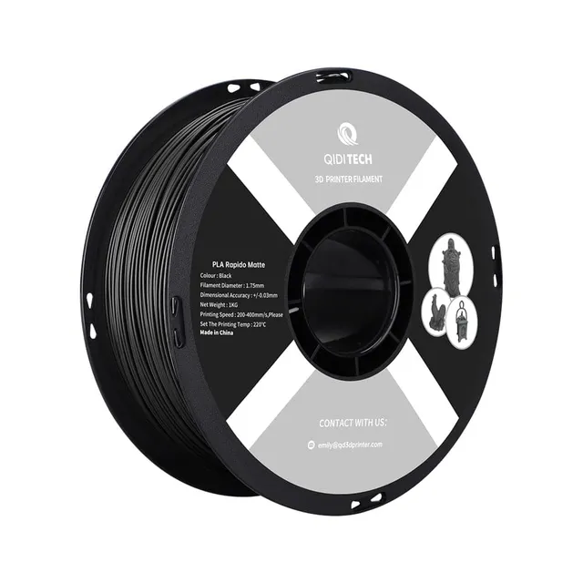 qidi-tech-pla-matte-rapido-filament-mattes-schnelldruck-filament image 1