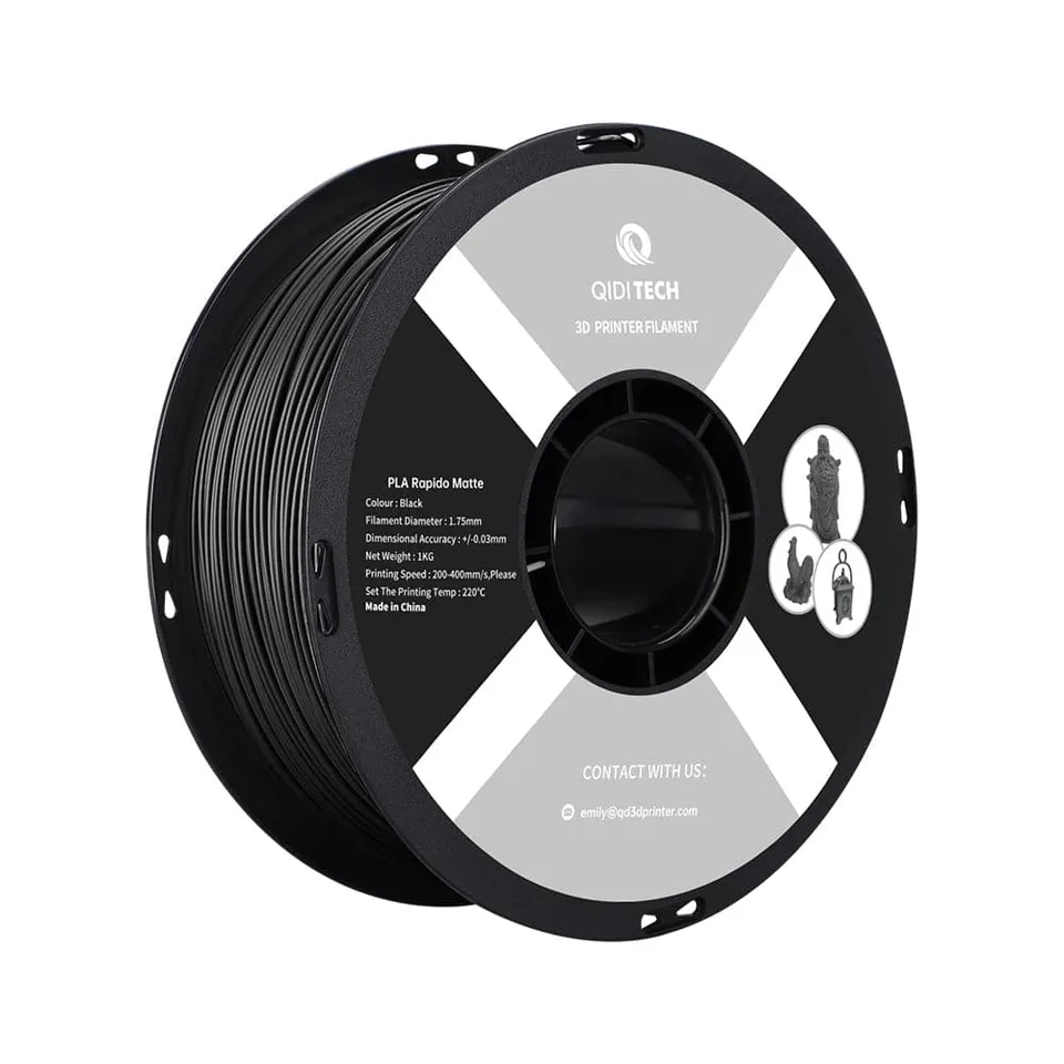 qidi-tech-pla-matte-rapido-filament-mattes-schnelldruck-filament image 1