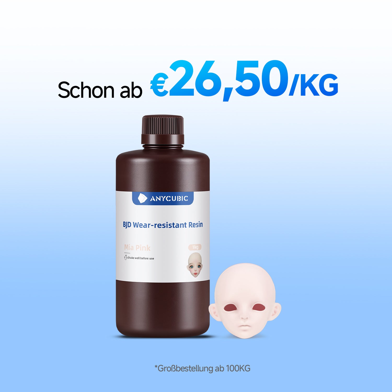 anycubic-bjd-wear-resistant-resin-10-100-kg-bulk-angebot-uv-harz image 1