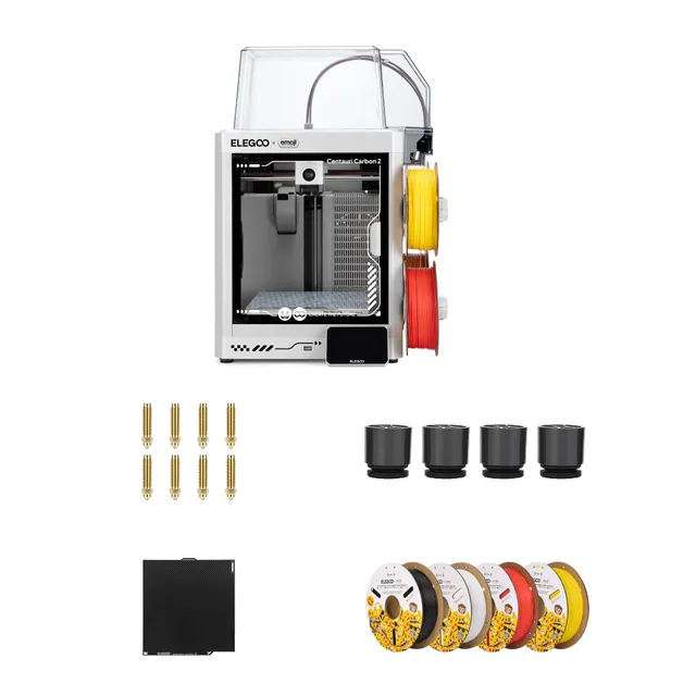 elegoo-x-emoji-centauri-carbon-2-combo-bundle-multicolor-fdm-3d-drucker-set image 1