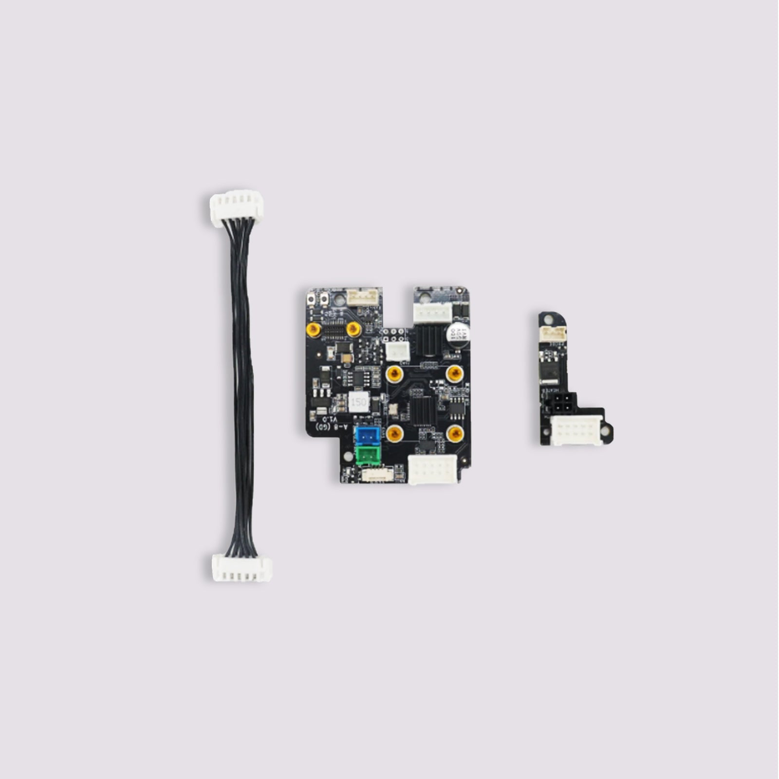 qidi-tech-plus4-adapterplatte-set-vorne-hinten-kabel image 1